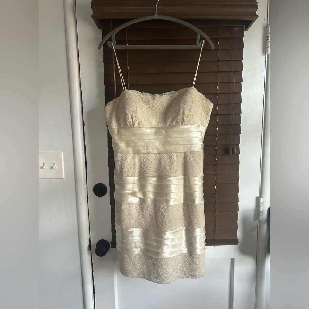 Lace cocktail dress